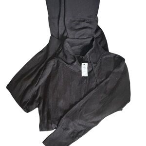 ❤️‍🔥Banana Republic Classic High Collar Black Knit Dress 🔥🔥